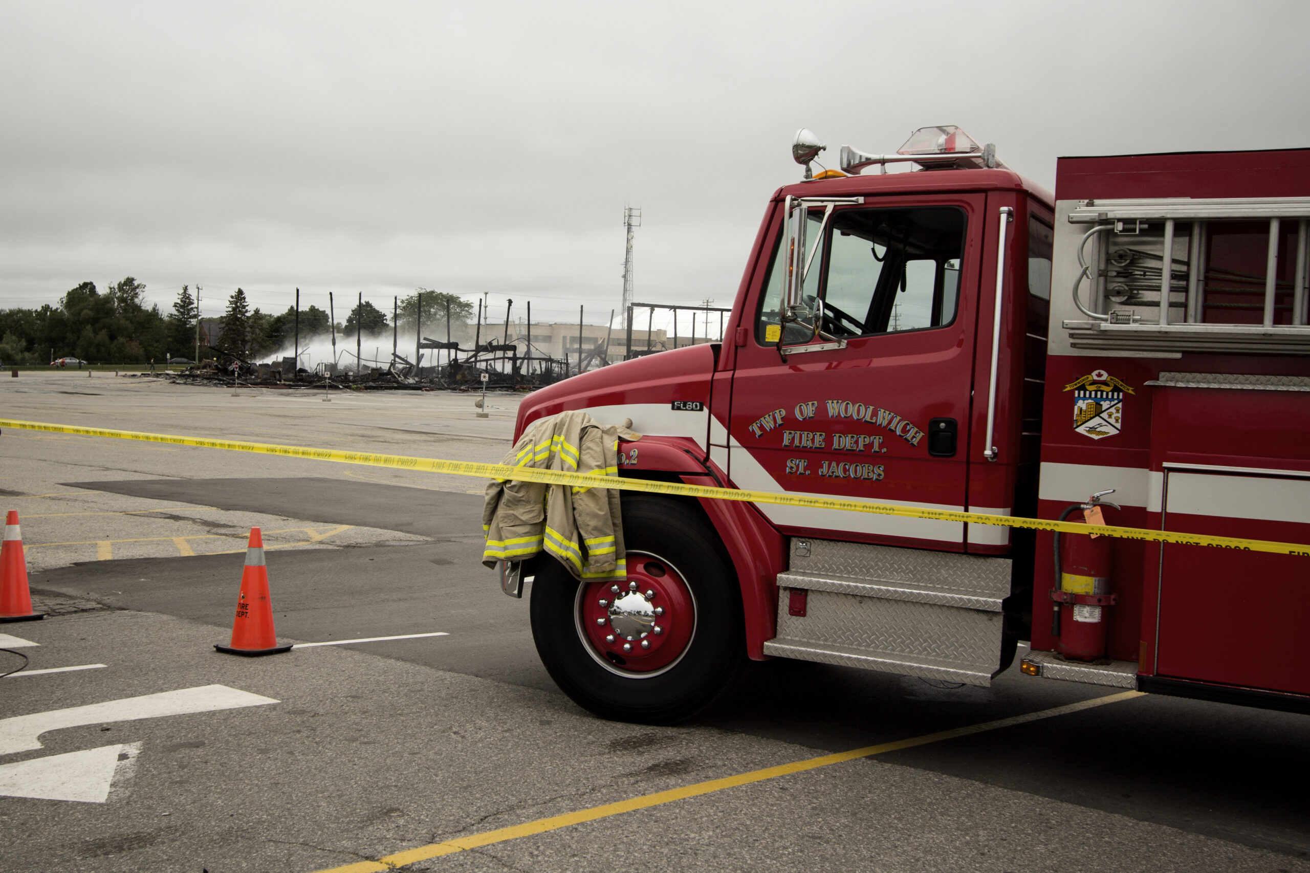 Fire at St. Jacobs Farmer’s Market destroys main building