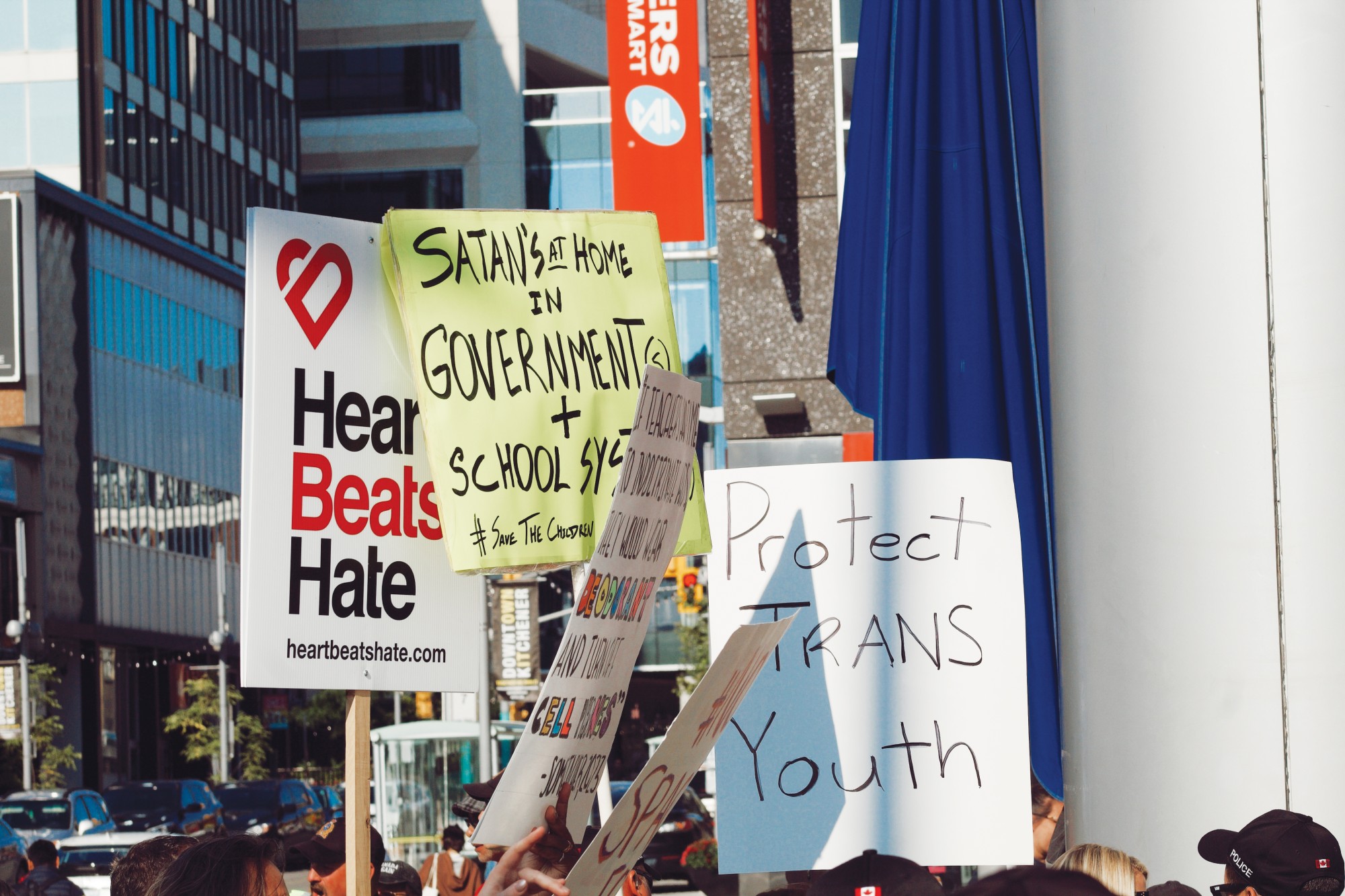 WR RESIDENTS HOLD COUNTER-PROTEST TO 1 MILLION MARCH 4 CHILDREN RALLY IN KITCHENER