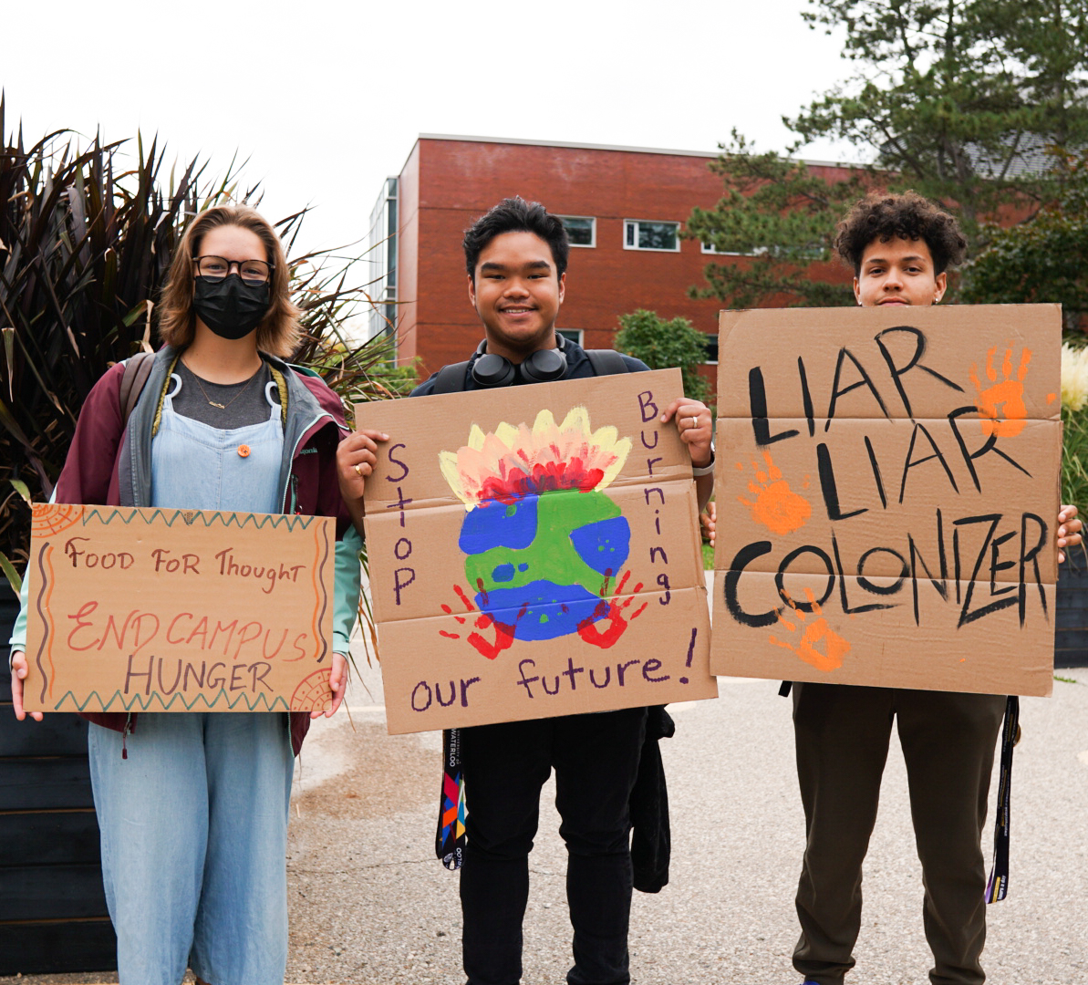 UW STUDENTS STAND UP FOR CLIMATE JUSTICE