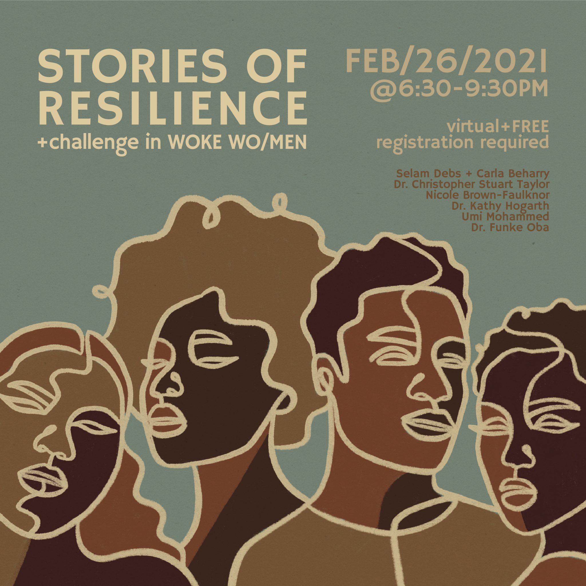 Stories of Resilience + Challenge Event For Black History Month