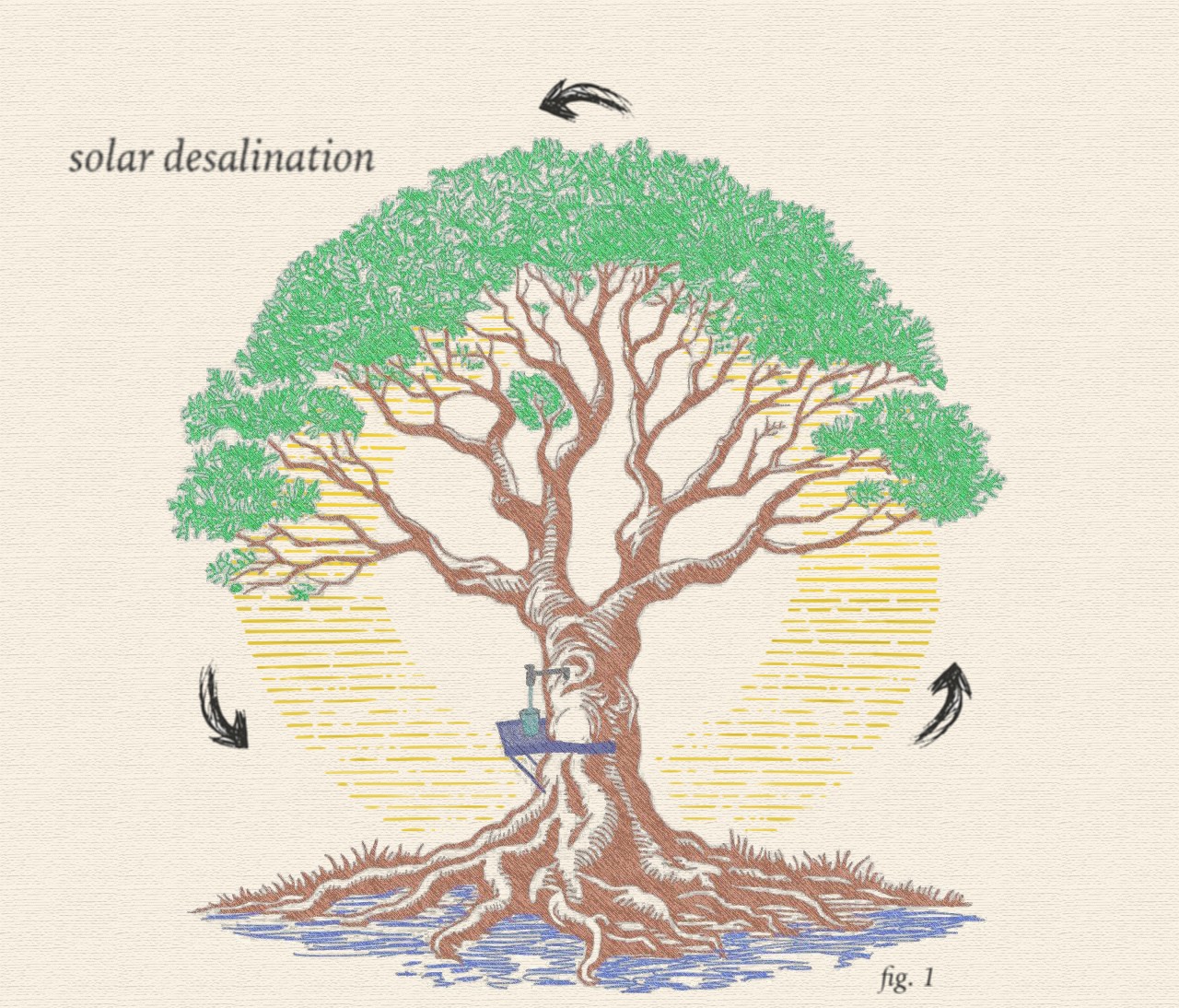 MAKING POTABLE SALTWATER: UW TEAM CREATES DESALINATION APPARATUS